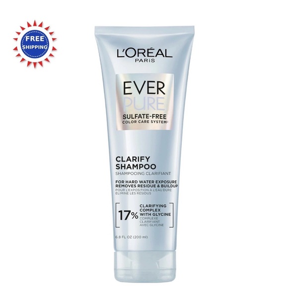L'Oreal Other - L Oreal Paris Clarify Sulfate Free Shampoo 6.8 Fl Oz LOreal Antioxidants Hard